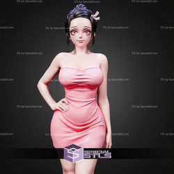 Nezuko Kamado Modern Outfit STL Files