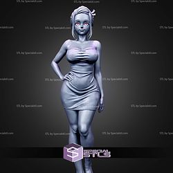 Nezuko Kamado Modern Outfit STL Files