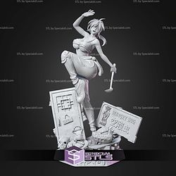 Nikaido Dorohedoro 270mm Beach STL Files