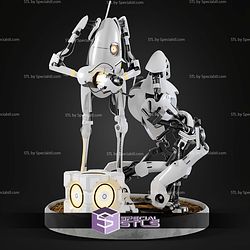 P Body And ATLAS The Bots STL Files