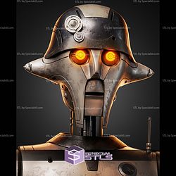 Professor Huyang Portrait Bust 338mm STL Files