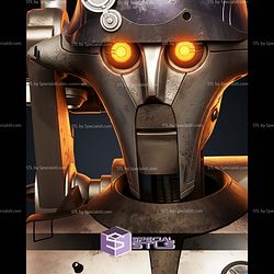Professor Huyang Portrait Bust 338mm STL Files