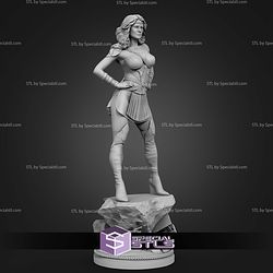Queen Maeve Museum Pose STL Files