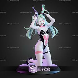Rebecca Rabbit On Knee 190mm STL Files