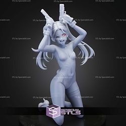 Rebecca Rabbit On Knee 190mm STL Files