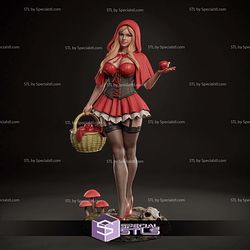 Red Riding Hood With Apple STL Files