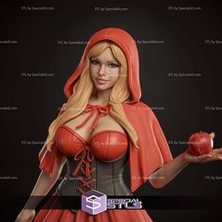 Red Riding Hood With Apple STL Files