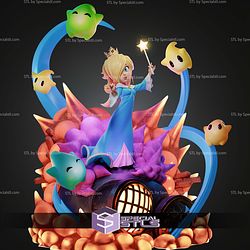 Rosalina Super Mario Galaxy 268mm STL Files