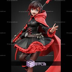Ruby Rose RWBY 217mm STL Files