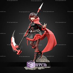 Ruby Rose RWBY 217mm STL Files