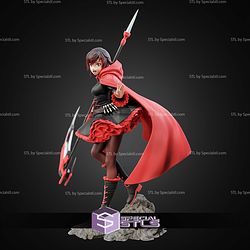 Ruby Rose RWBY 217mm STL Files