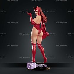 Scarlet Witch Comic Suit STL Files