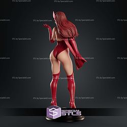 Scarlet Witch Comic Suit STL Files