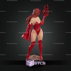 Scarlet Witch Comic Suit STL Files