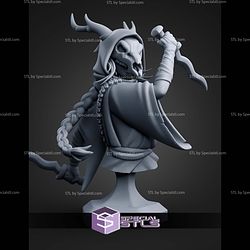 Silent Slay The Spire 2 Bust 118mm STL Files