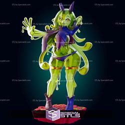 Skeleton Slime Girl STL Files