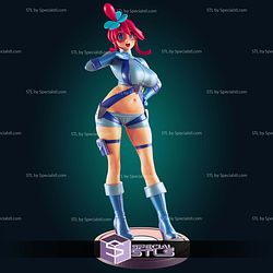 Skyla Pokemon Trainer STL Files