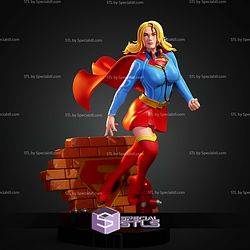 Supergirl New Version STL Files