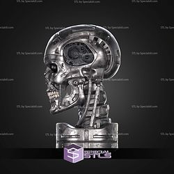 T 800 Skull Bust STL Files