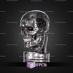 T 800 Skull Bust STL Files