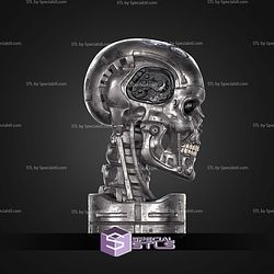 T 800 Skull Bust STL Files