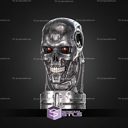 T 800 Skull Bust STL Files