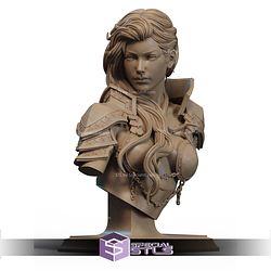 The Ember Queen Bust STL Files