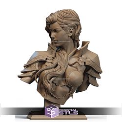 The Ember Queen Bust STL Files