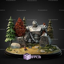 The Iron Giant Diorama STL Files