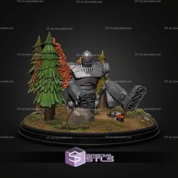The Iron Giant Diorama STL Files