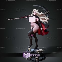 The Lady Death Maiden Skull ALT STL Files