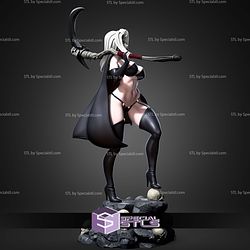 The Lady Death Maiden Skull STL Files