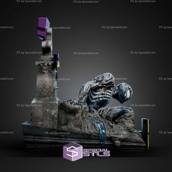 The Last Hunt Spiderman Tomb Bust 335mm STL Files