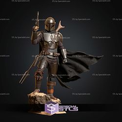 The Mandalorian Hero Pose STL Files