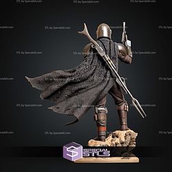 The Mandalorian Hero Pose STL Files