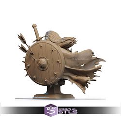 The North Warrior Bust Fanart STL Files