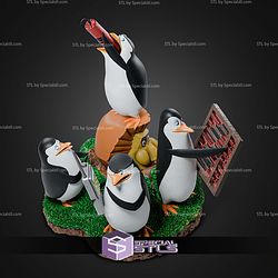 The Penguins Of Madagascar 300mm STL Files