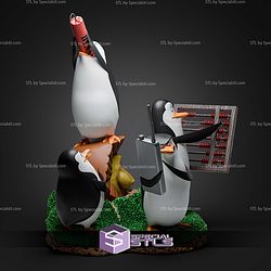 The Penguins Of Madagascar 300mm STL Files