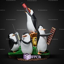 The Penguins Of Madagascar 300mm STL Files