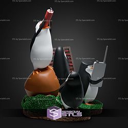 The Penguins Of Madagascar 300mm STL Files