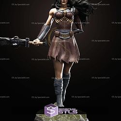 The Savage Amazon Wonder Woman STL Files