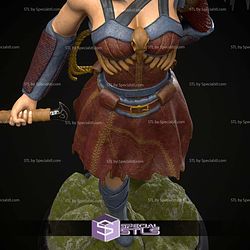 The Savage Amazon Wonder Woman STL Files