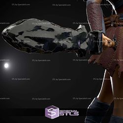 The Savage Amazon Wonder Woman STL Files