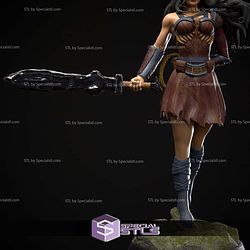 The Savage Amazon Wonder Woman STL Files