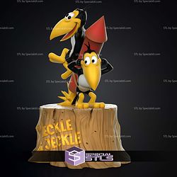 The Talking Magpies Heckle And Jeckle STL Files