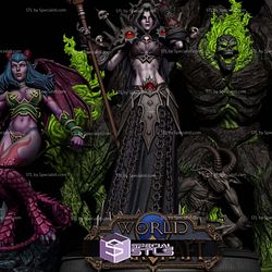 The Warlock World Of Warcraft STL Files