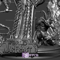 The Warlock World Of Warcraft STL Files