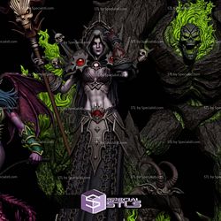 The Warlock World Of Warcraft STL Files