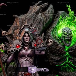 The Warlock World Of Warcraft STL Files
