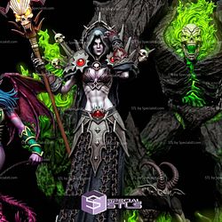 The Warlock World Of Warcraft STL Files